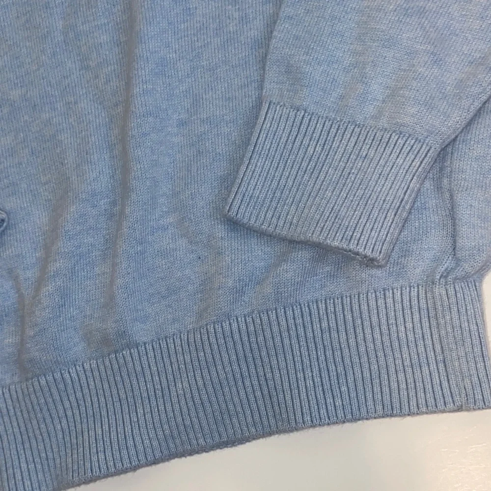 The Children's Place Pale Blue V-Neck Knit Sweater